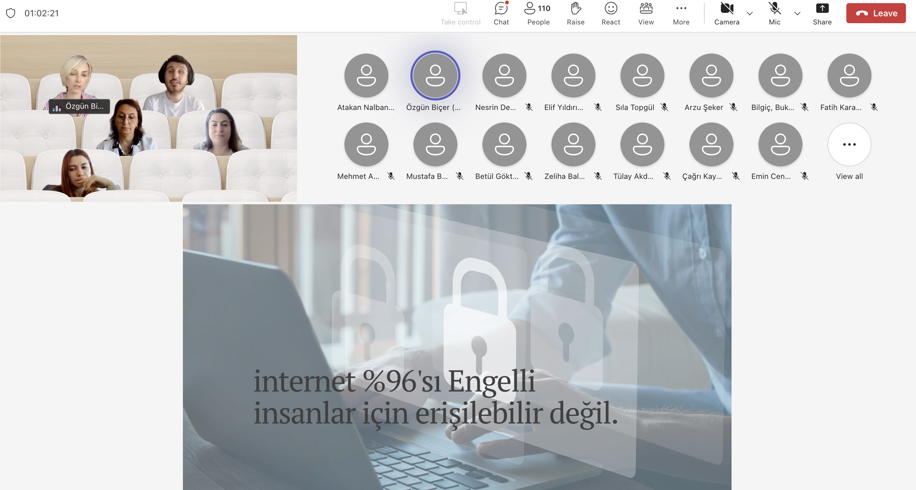 Binclusive digital accessibility presentation at MAPFRE Sigorta
